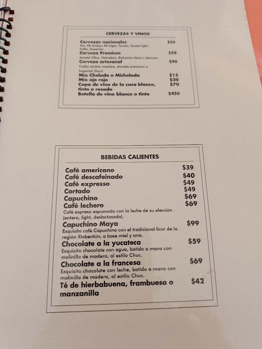 Maya Chuc. Menu - Image 2